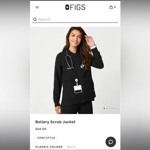 FIGS Scrub Jacket